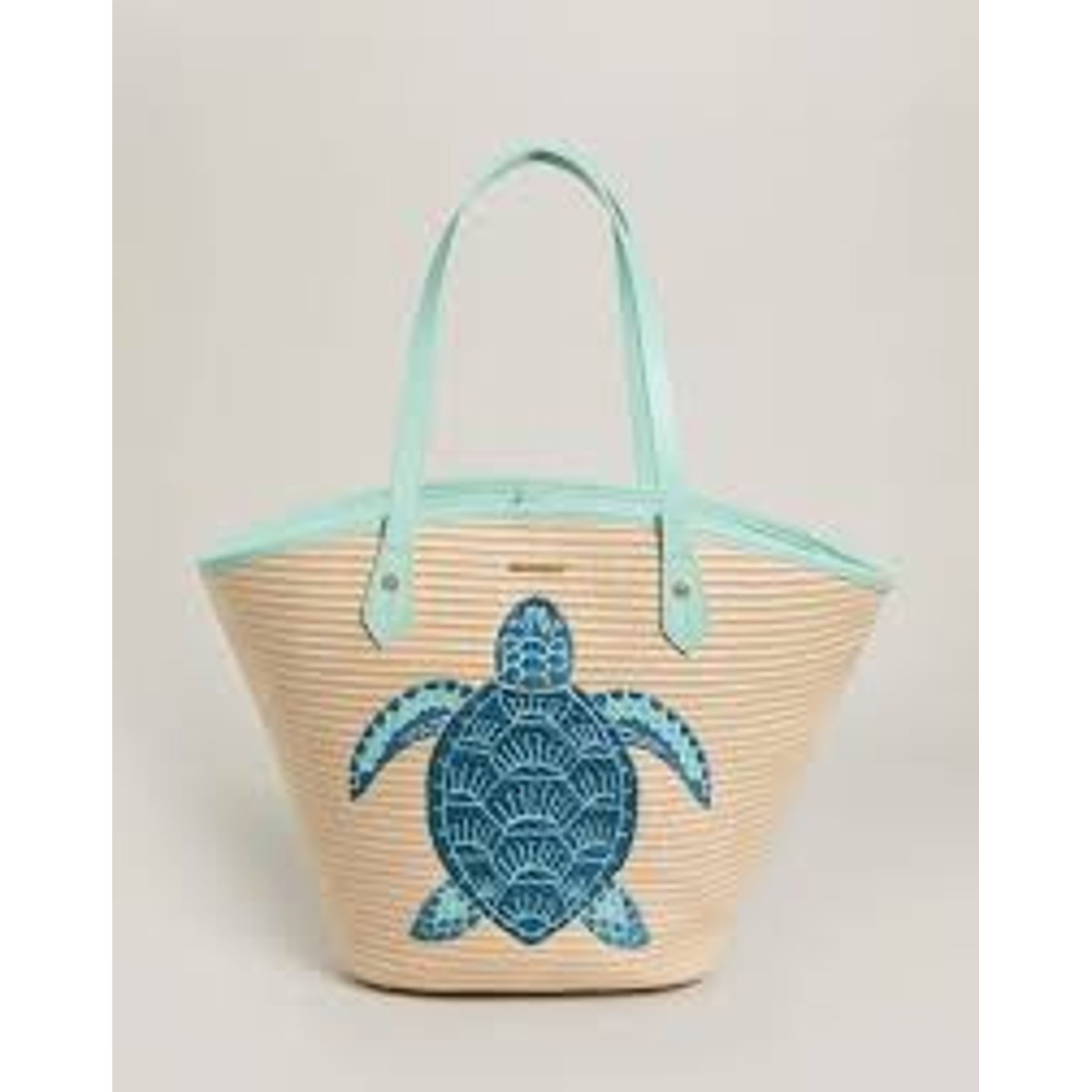 REPEAT TURTLE XL TOTE - SEAFOAM