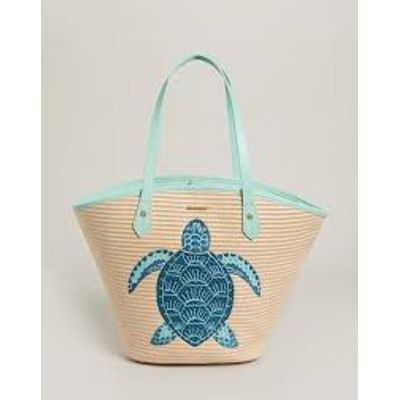 REPEAT TURTLE XL TOTE - SEAFOAM