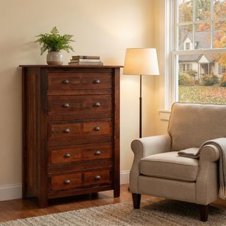 Barnwood Five Drawer Chest - Premium Line