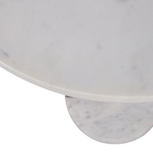 SHAYSHAW WHITE TABLE 23 (IN) 8