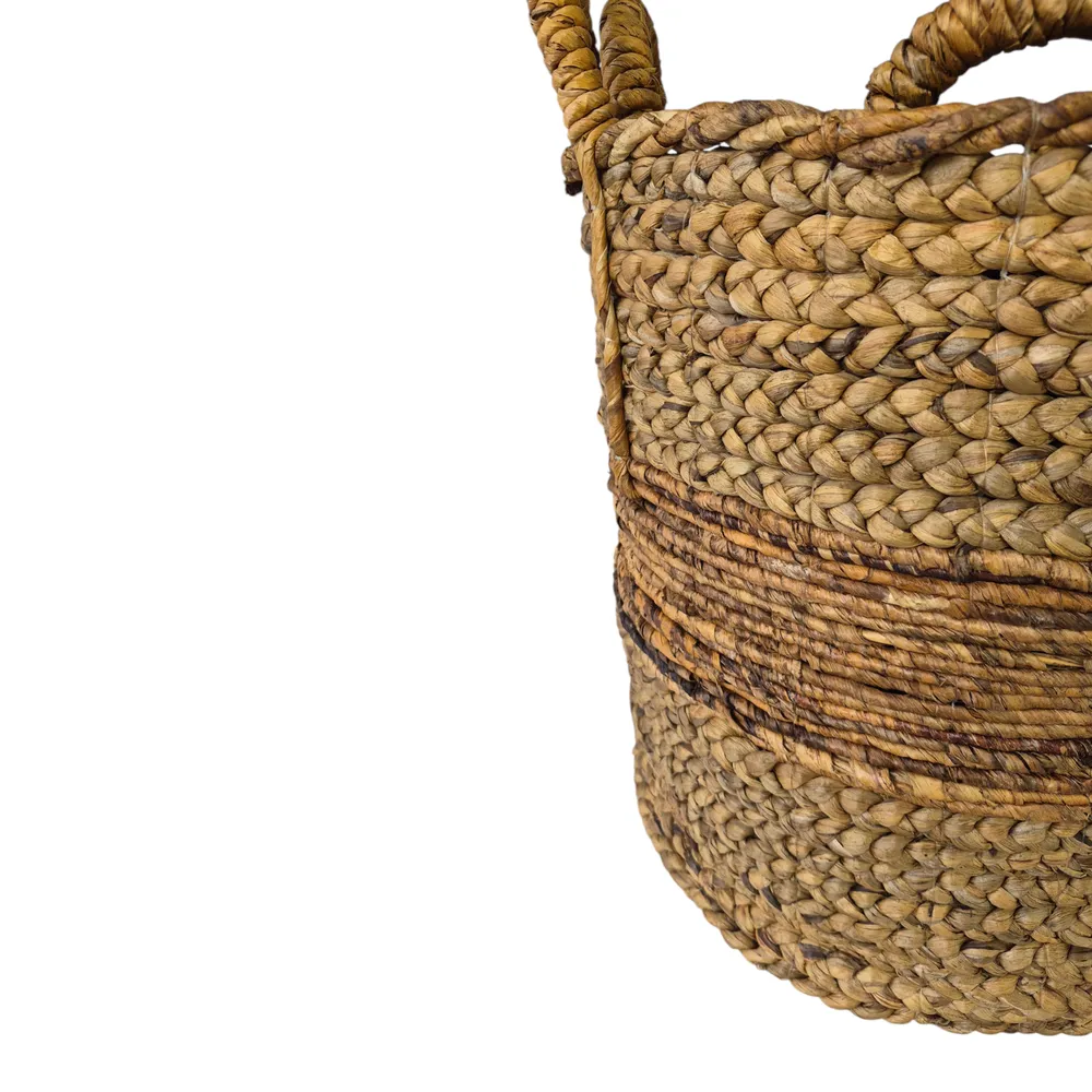 ULMPARK SET OF 3 BROWN BASKETS 21 (IN)