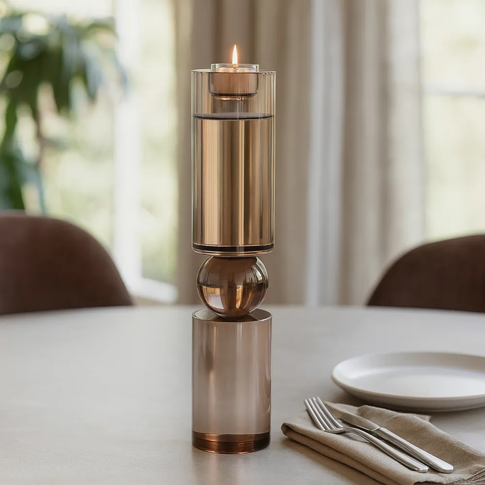 VERAFORD BRONZE CANDLESTICK 15 (IN)