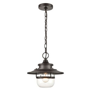 Renninger 11'' Wide 1-Light Outdoor Pendant - Oil Rubbed Bronze 1