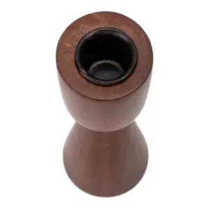 FARLEYSIDE BROWN CANDLE HOLDER 8 (IN) 4