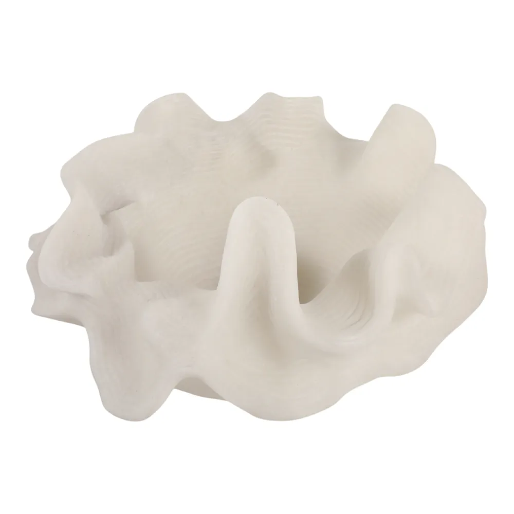GARFIELDOAK WHITE BOWL 8 (IN)