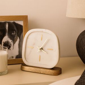 RUBYWIND WHITE CLOCK 7 (IN) 12