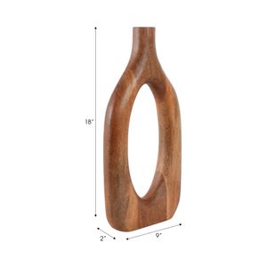 DALEBEACH BROWN VASE 18 (IN) 10