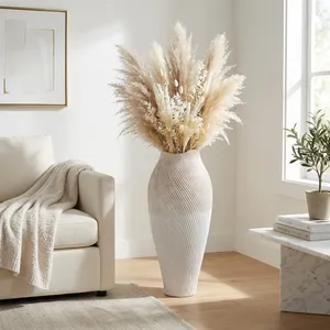 DENNINGLAND WHITE VASE 32 (IN) 2