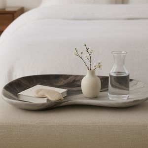 DUFFYBROOK GRAY TRAY 5 (IN) 10