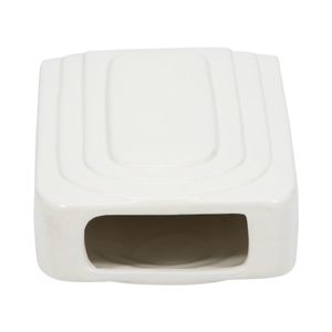 GRAYDONTON WHITE VASE 7 (IN) 7