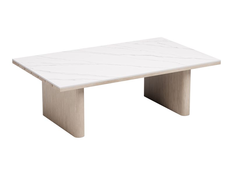 Seaborn Coffee Table White 5