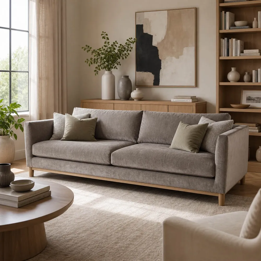 HESTONSIDE GRAY SOFA 32 (IN)