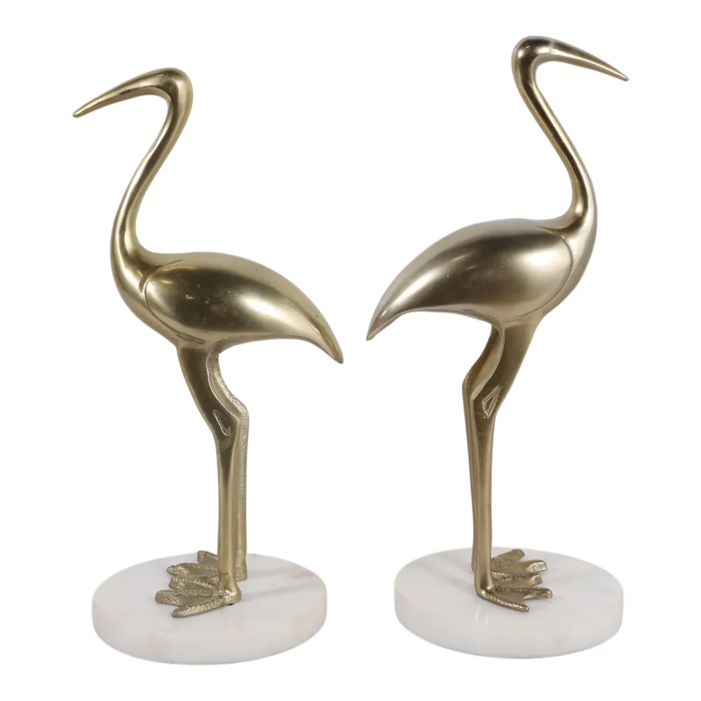 MONROEDALE SET OF 2 GOLD DECOR 13 (IN)