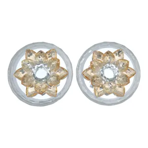 BAIRDCROSS SET OF 2 ORANGE BOXES 4 (IN) 4