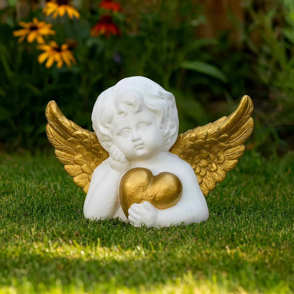 CARSONLEY WHITE GARDEN STATUARY 11 (IN)