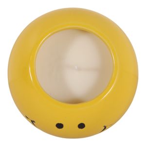DIXONSTONE COCONUT GOJI SMILEY FACE CANDLE 3 (IN) 8