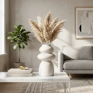 DUTTONDALE WHITE VASE 12 (IN) 2