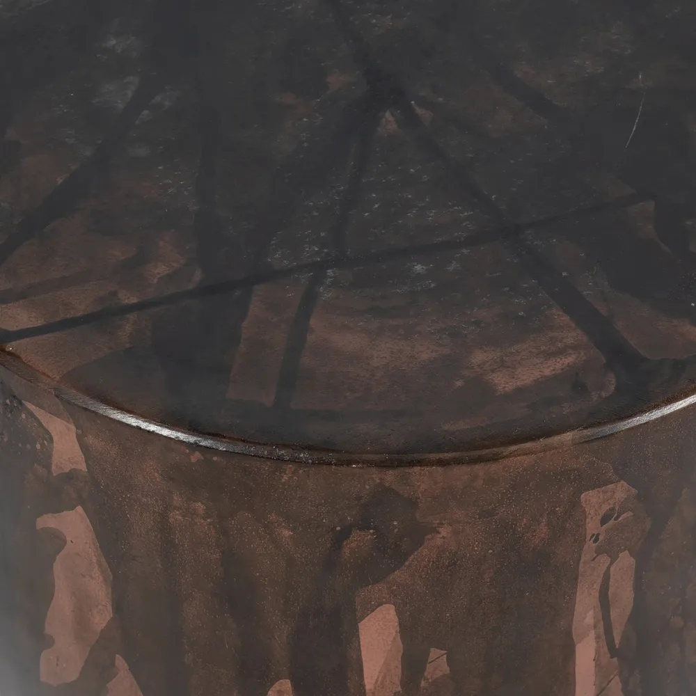 EATONBURN GRAY TABLE 19 (IN)