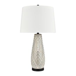 Whitland 30'' High 1-Light Table Lamp - Gray 2
