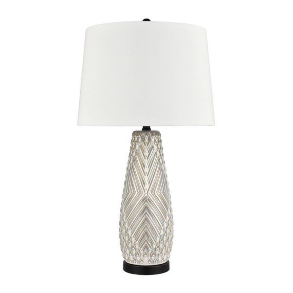 Whitland 30'' High 1-Light Table Lamp - Gray