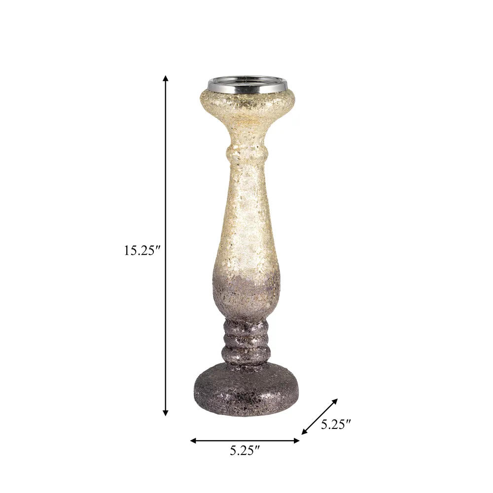 EASTONLAND PURPLE CANDLE HOLDER 16 (IN)