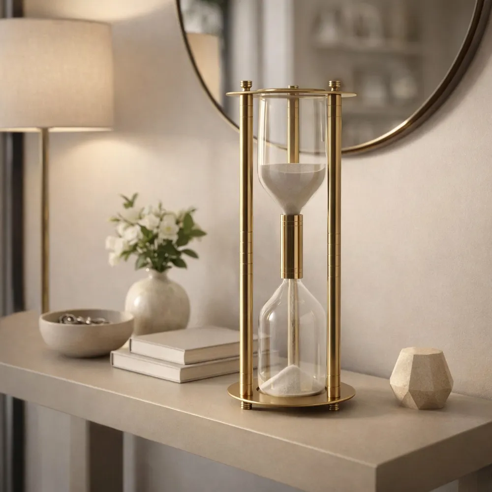 ELMWORTH GOLD HOURGLASS 18 (IN)