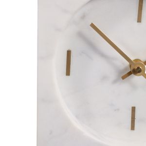 GLENNROSE WHITE CLOCK 9 (IN) 6
