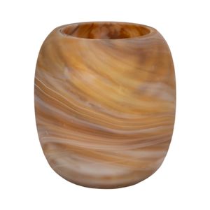 RAEWIND ORANGE GLASS VASE 9 (IN) 1