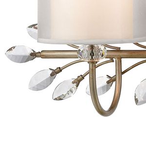 Asbury 24'' Wide 2-Light Vanity Light - Aged Silver 3