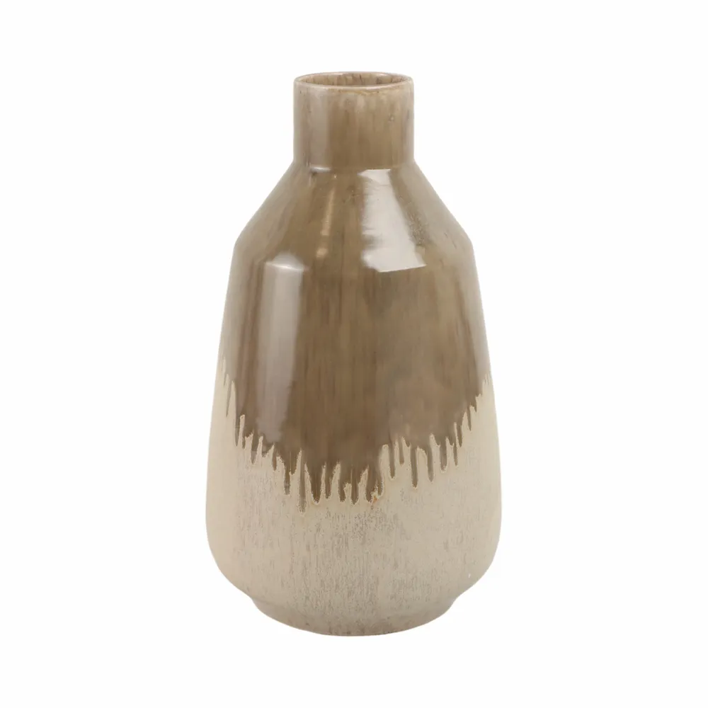 SAGEWELL BROWN VASE 14 (IN)