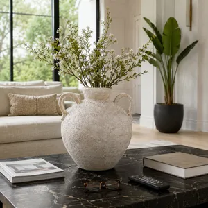BURTONHOLM IVORY VASE 16 (IN) 10