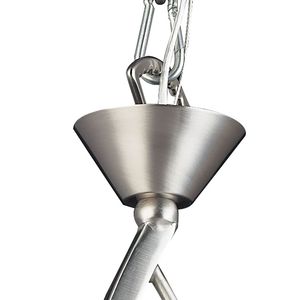 Elysburg 7'' Wide 1-Light Mini Pendant - Satin Nickel 4