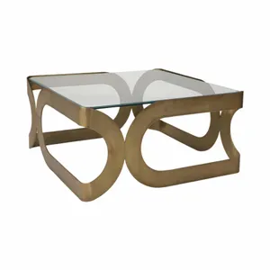 EMMETVIEW GOLD COFFEE TABLE 15 (IN) 1