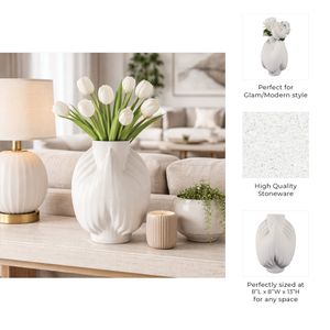 ZANECREST IVORY VASE 13 (IN) 10