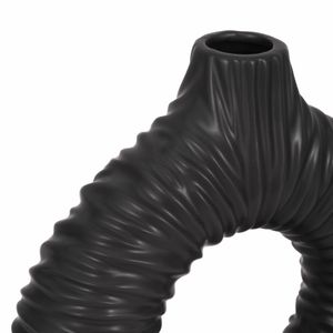 CANTONGATE BLACK VASE 12 (IN) 6