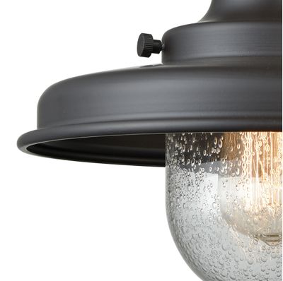 Vinton Station 15″ High 1-Light Outdoor Sconce - Oil Rubbed Bronze