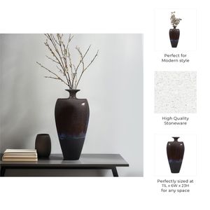 GRAHAMFIELD WHITE VASE 23 (IN) 10