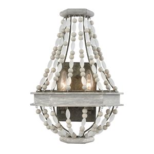 Summerton 16'' High 2-Light Sconce - Washed Gray 1