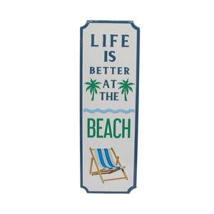 23" LIFE IS BETTER AT THE BEACH SIGN 1