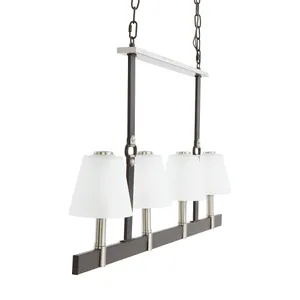 Armstrong Grove 36″ Wide 4-Light Linear Chandelier - Espresso 4