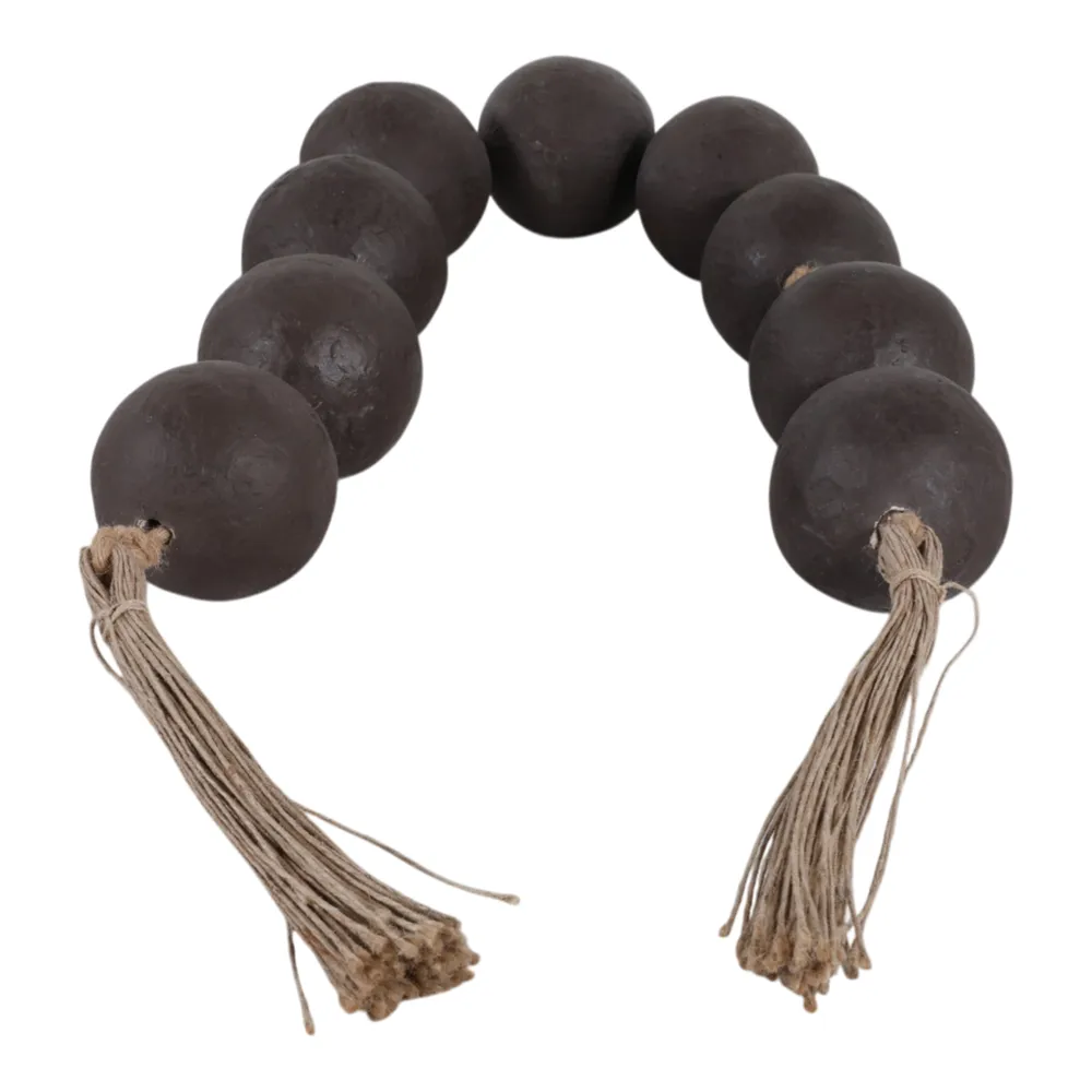 HAWLEYHAVEN BROWN BEAD 4 (IN)