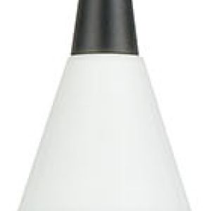 Mid-Century Schoolhouse 12'' Wide 1-Light Mini Pendant - Enamel White 4