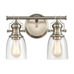 Chadwick 14'' Wide 2-Light Vanity Light - Satin Nickel 1