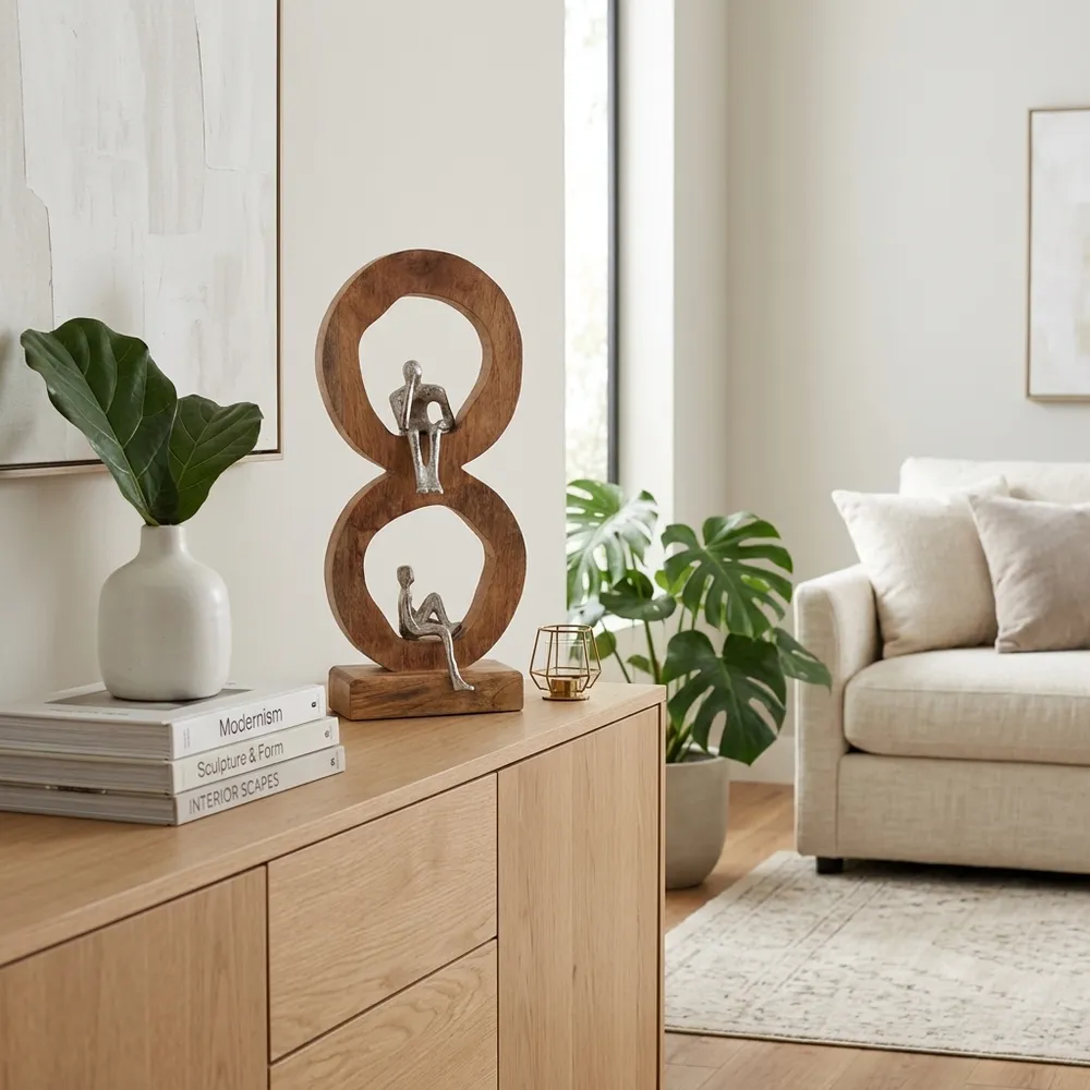 GRAHAMSIDE BROWN DECOR 17 (IN)
