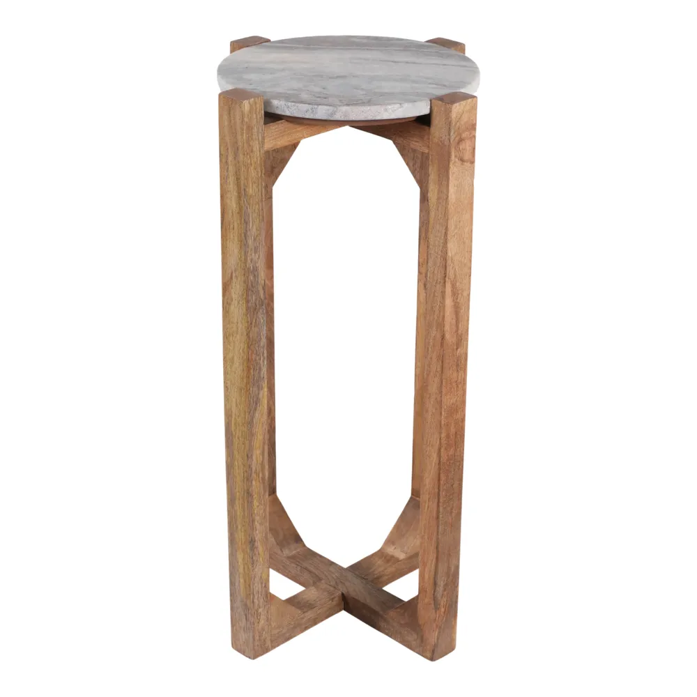 ELWYNOAK IVORY ACCENT TABLE 24 (IN)