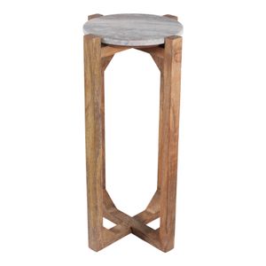 ELWYNOAK IVORY ACCENT TABLE 24 (IN) 5