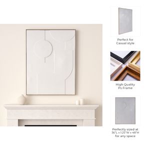 HUTTONMORE WHITE ART 48 (IN) 9