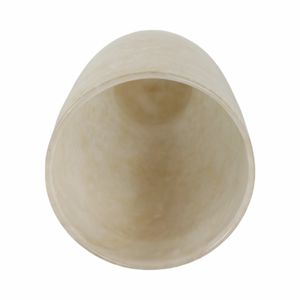 GORTONMOOR IVORY GLASS VASE 12 (IN) 7