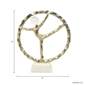 COLBYWOOD GOLD DECOR 14 (IN) 9