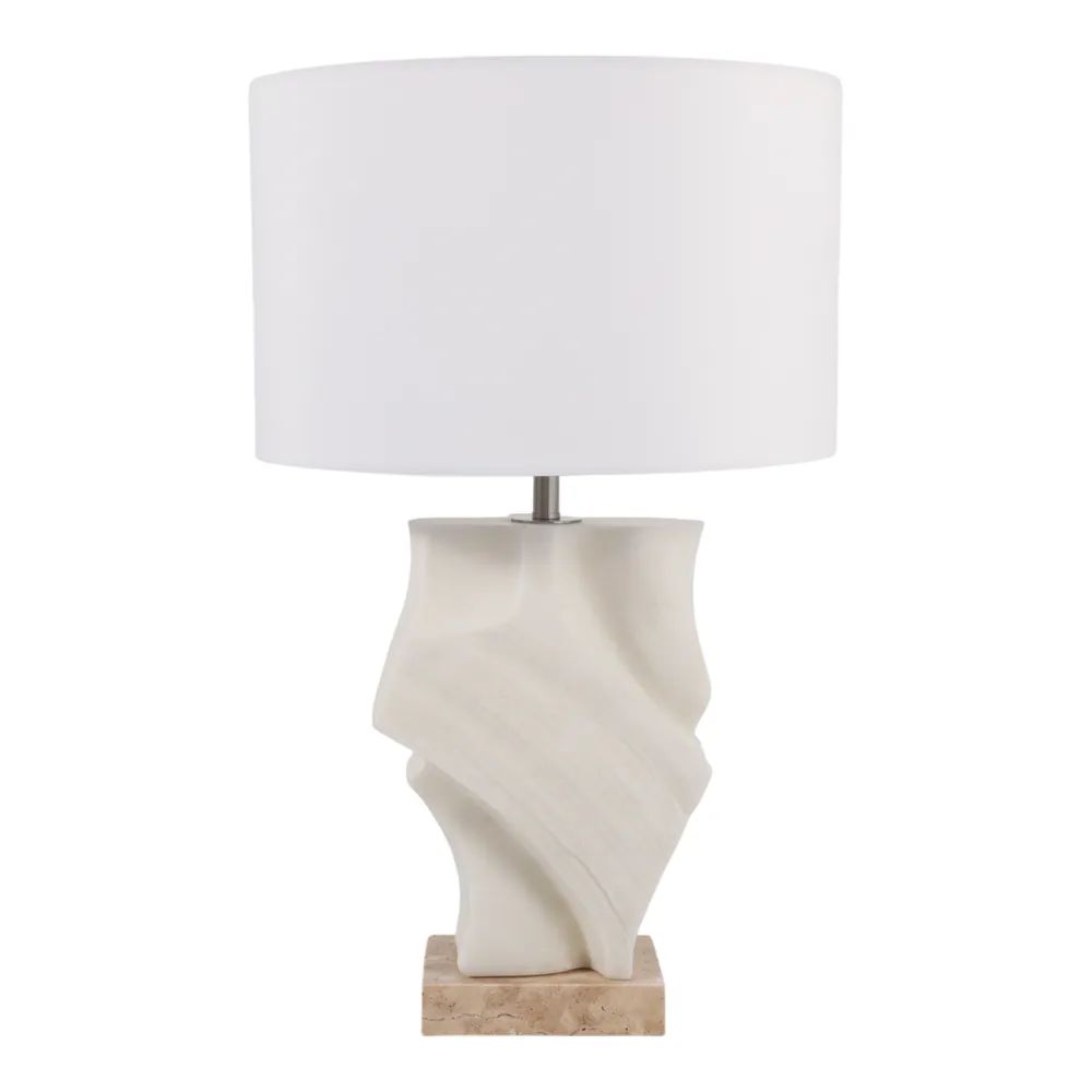 BREESHAW IVORY LAMP 27 (IN)